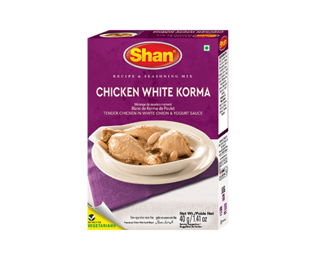 SHAN CHICKEN WHITE KORMA MIX